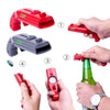 Firing Beer Cap Gun