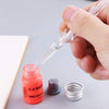 Fluorescent Ink Glass Pen 10-Piece Set