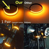 Fork Mount LED Turn Signals ,Double Color Transformation