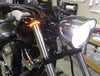 Fork Mount LED Turn Signals ,Double Color Transformation