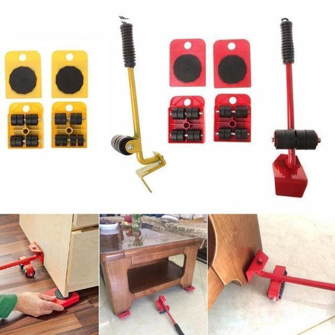 Furniture Mover Tool Set for Transport Heavy Stuffs Moving