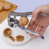Garlic Press Mincer Crusher Chopper with Walnut Open Tools