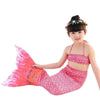 Kids Girl Anime Mermaid Tail Cosplay Swimming Costume