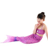 Kids Girl Anime Mermaid Tail Cosplay Swimming Costume
