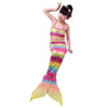 Kids Girl Anime Mermaid Tail Cosplay Swimming Costume