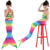 Kids Girl Anime Mermaid Tail Cosplay Swimming Costume