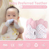 Baby Silicone Molar gloves Candy Wrapper Sound Teether
