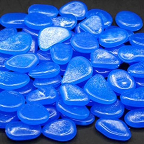 Glow-In-The-Dark Luminous Garden Pebbles(100 Pebbles)