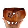 Handmade Wooden Yarn Bowl