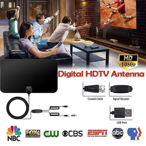 HDTV Free Cable Antenna With Signal Booster