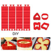 Hirundo DIY Nonstick Silicone Cake Mold Kitchen Baking Mould Tools