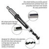 Hollow Chisel Mortise Drill Tool(1SET)