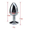 Crystal Jewelry Heart Butt Plug Stimulator Sex Toys