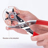 HOUSEHOLD REVOLVING LEATHER HOLE PUNCHER