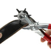 HOUSEHOLD REVOLVING LEATHER HOLE PUNCHER