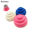 HYTOOS 48 Holes Nail Drill Bits Holder Stand
