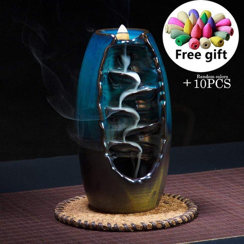 Mountain River Handicraft Incense Holder Ceramic