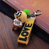 Vicney New Arrival Cute Teddy Bear Key Chain'THIS IS NOT A KOSCHINO TOY'Bear KeyChain Animal Pattern Key Holder