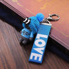 Vicney New Arrival Cute Teddy Bear Key Chain'THIS IS NOT A KOSCHINO TOY'Bear KeyChain Animal Pattern Key Holder