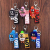 Vicney New Arrival Cute Teddy Bear Key Chain'THIS IS NOT A KOSCHINO TOY'Bear KeyChain Animal Pattern Key Holder