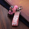 Vicney New Arrival Cute Teddy Bear Key Chain'THIS IS NOT A KOSCHINO TOY'Bear KeyChain Animal Pattern Key Holder