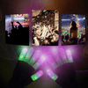 LED Flashing Rave Gloves