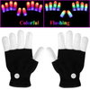 LED Flashing Rave Gloves