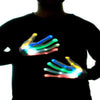 LED Skeleton Light Glowing Gloves