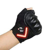 LED waterproof cycling glove