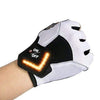 LED waterproof cycling glove