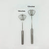 【 LIMITED SALE】Egg Beater Metal Rotate Semi-automatic Hand Stainless Steel