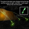 Luminous tent rope DIY nylon rope(BUY MORE SAVE MORE)