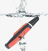 Men's nose hair trimmer razor multi-function double-head shaving device with 2 LED 7-cell battery