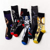 Star Wars Movie Stockings Novelty Men's Women's Unisex Socks Spring Autumn Winter