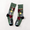 Star Wars Movie Stockings Novelty Men's Women's Unisex Socks Spring Autumn Winter