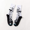Star Wars Movie Stockings Novelty Men's Women's Unisex Socks Spring Autumn Winter