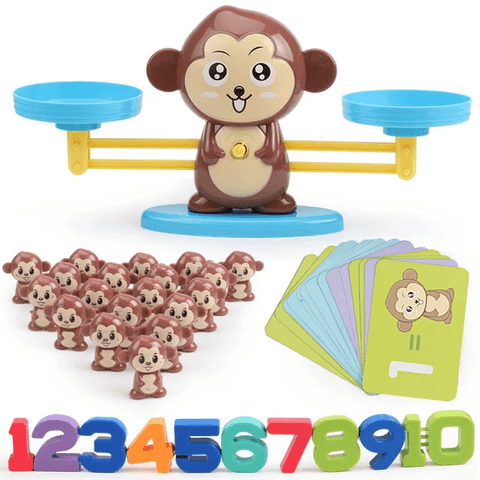 Monkey Balance Math Game