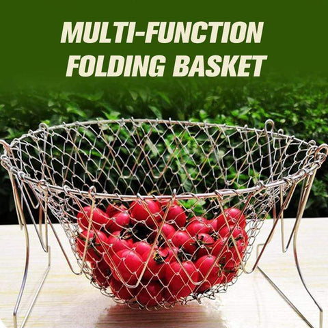 Multi-Function Folding Basket