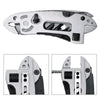 Multi-tool pliers jaw screwdriver survival tool adjustable wrench