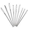 9pcs Large Eye Needles Stainless Steel Embroidery Cross Stitch Knitting Set