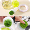 Oil Bottle With Silicone Brush For Cooking BBQ Kitchen