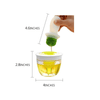 Oil Bottle With Silicone Brush For Cooking BBQ Kitchen