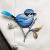 China bird embroidery stick