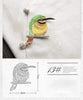 China bird embroidery stick