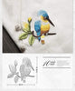 China bird embroidery stick