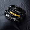Personalized Bracelet Multi Layer Leather Bangle