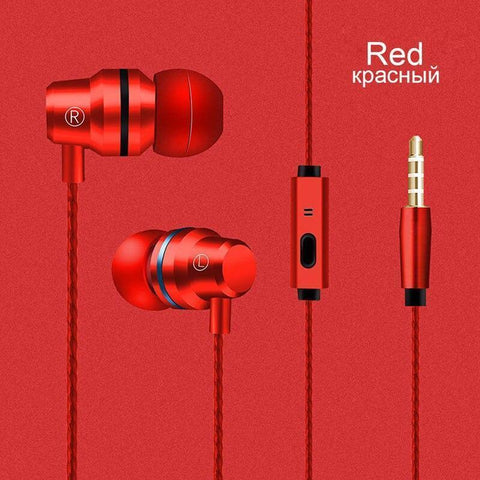6D Sound Metal In-Ear Earphone Anti-Sweat Stereo Super Bass