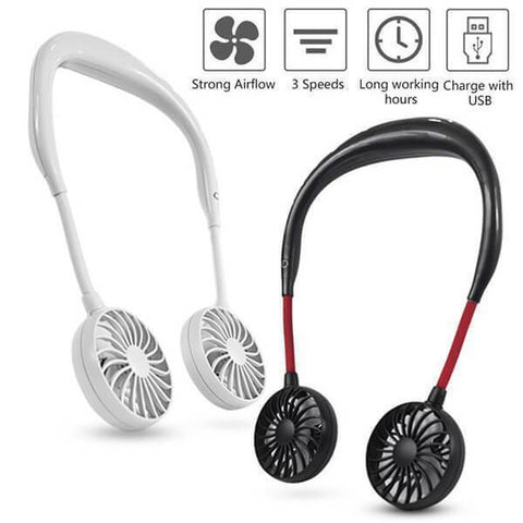Portable Neck Fan -in USB Rechargeable