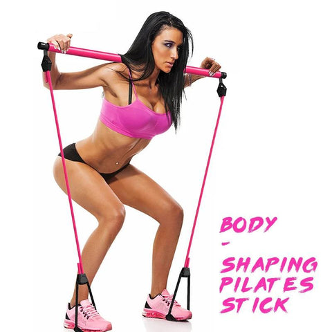 Pilates Bar Kit with Resistance Band