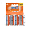 4pcs Professional Shaving Layers Razor Blades